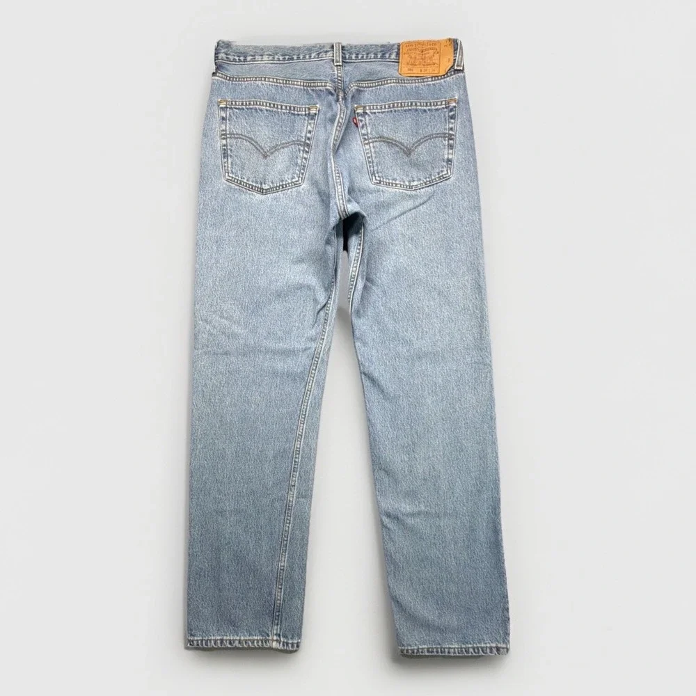 VTG Levis‎ 501 Jeans Made In USA Button Fly Mens 38x34 (Fits 36x32)